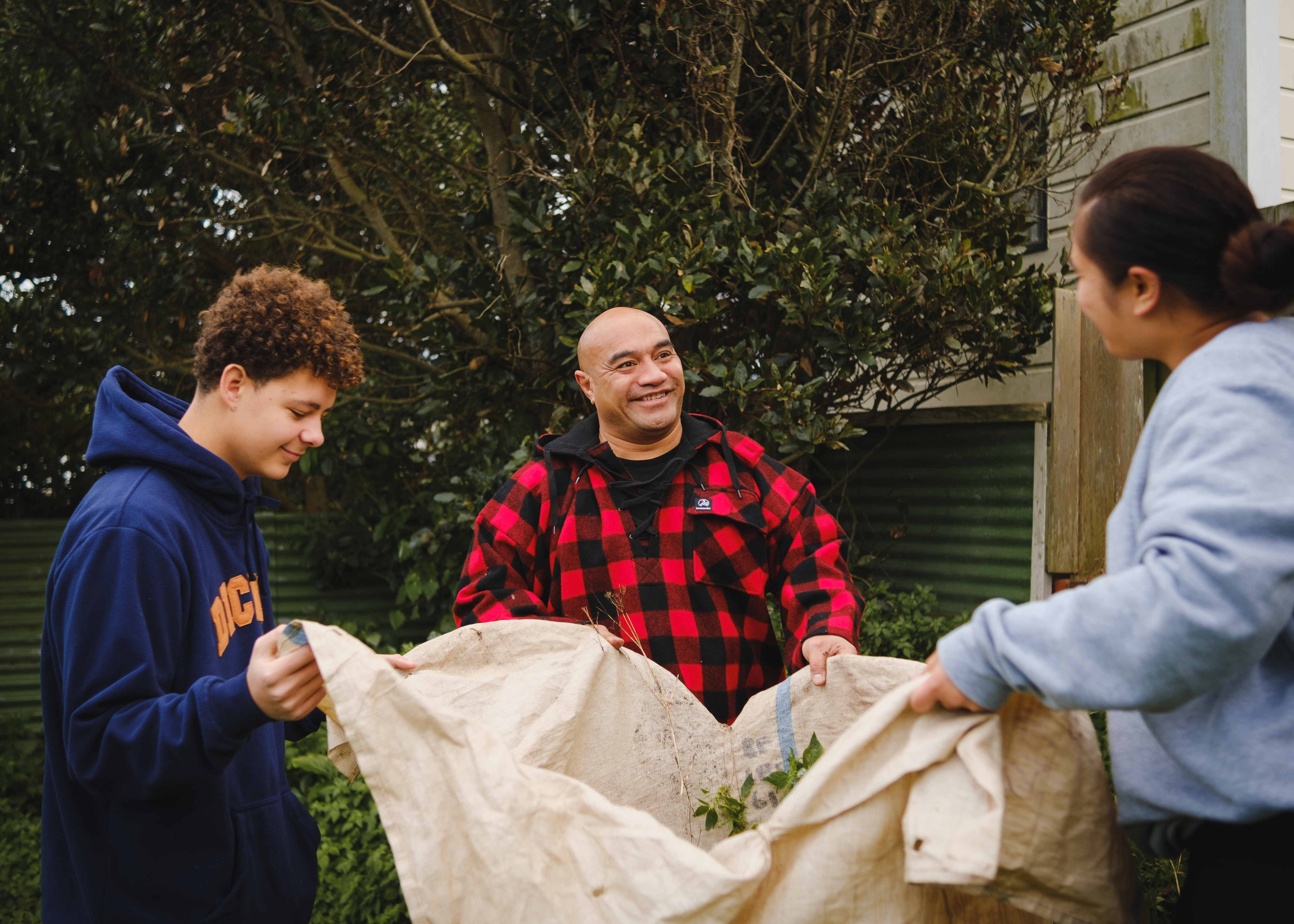 Youth worker with rangatahi